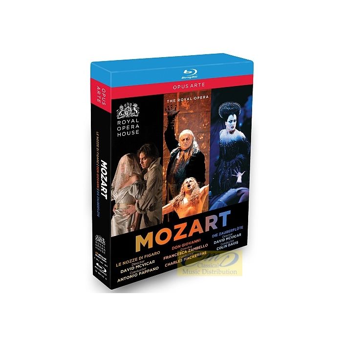 Mozart: Don Giovanni, Die Zauberflöte, Le Nozze di Figaro