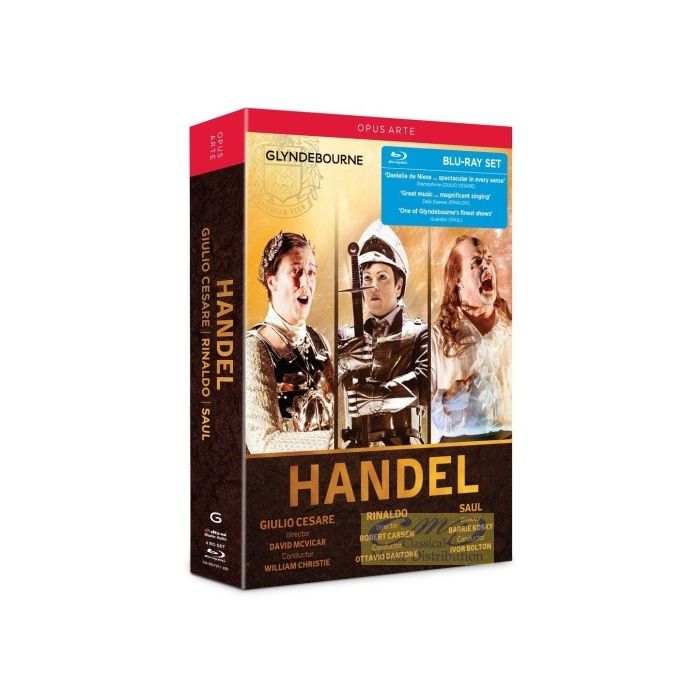 Handel: Giulio Cesare; Rinaldo; Saul