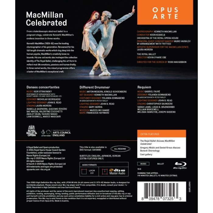 MacMillan Celebrated (Blu-ray) - slide-1