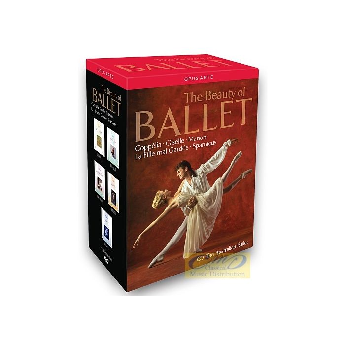 The Beauty of Ballet: Delibes: Coppélia / Adam: Giselle / Massenet: Manon / Hérold: La Fille mal Gardée / Khachaturián: Spartacus