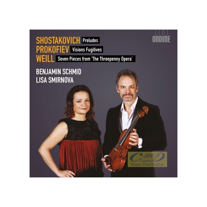 Shostakovich: Preludes from Op. 34 Prokofiev: Visions fugitives