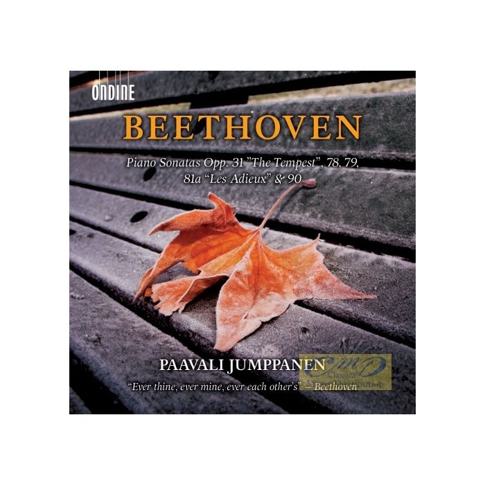 Beethoven: Piano Sonatas op. 31, 78, 79, 81a & 90