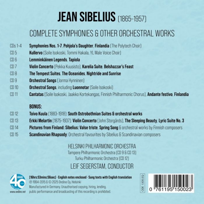 Sibelius: Complete Symphonies & Other Orchestral Works - slide-2
