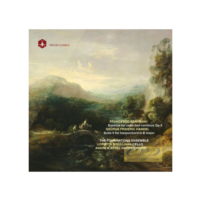 Geminiani: Cello Sonatas Op. 5, Handel: Suite for harpsichord