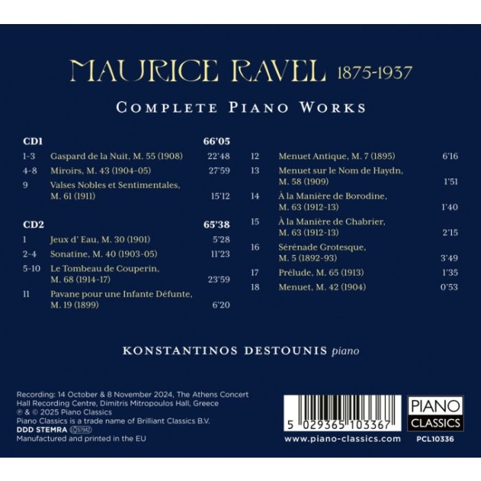 Ravel: Complete Piano Works - slide-1