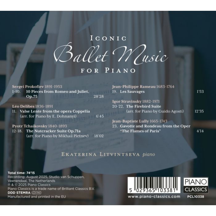 Iconic Ballet Music for Piano - slide-1