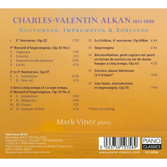 Alkan: Nocturnes, Impromptus & Zorzicos - slide-1