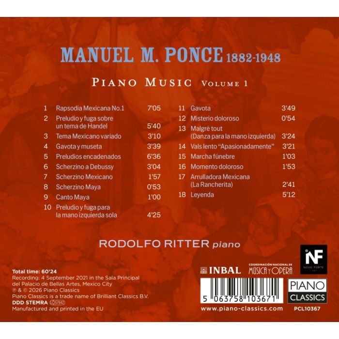 Ponce: Piano Music Vol. 1 - slide-1
