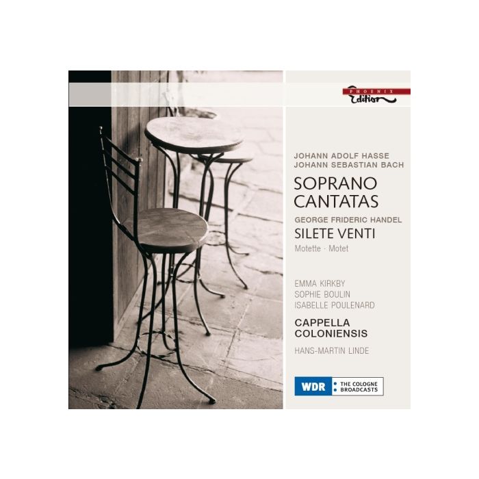 Johann Adolf HASSE, J.S. BACH: Soprano Cantatas, HANDEL: Silete venti