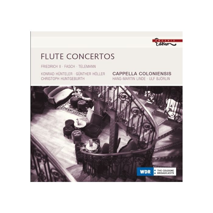 Flute Concertos - Friedrich II, Fasch, Telemann