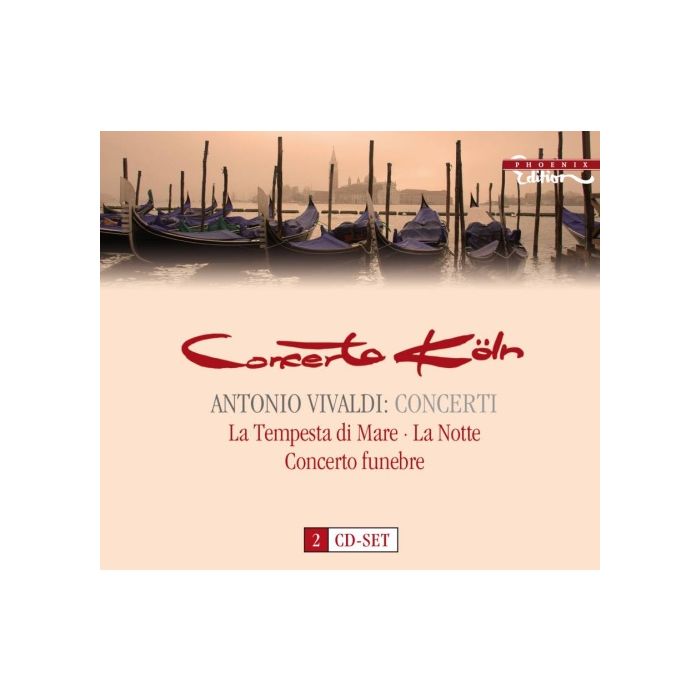 Vivaldi: Concerti, La Tempesta di Mare, La Notte, Concerto funebre (2 CD)