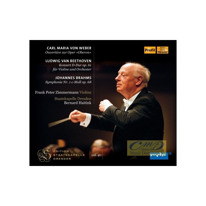 Weber: Oberon Overture / Beethoven: Violin Concerto / Brahms: Symhony No. 1