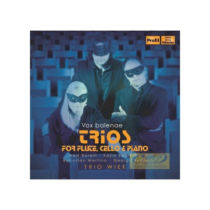 Rorem; Saariaho; Martinů; Crumb: Trios for Flute, Cello & Piano