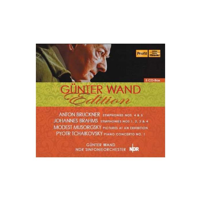 Bruckner: Symphonies 4 & 5, Brahms: Symphonies 1, 2, 3 & 4, Musorgsky: Pictures at an Exhibition, Tchaikovsky Piano Concerto No. 1