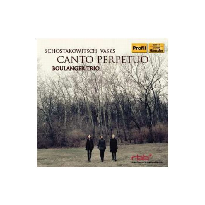 Shostakovich: Trios 1 & 2 for piano, violin & cello / Vasks: Episodi e Canto perpetuo
