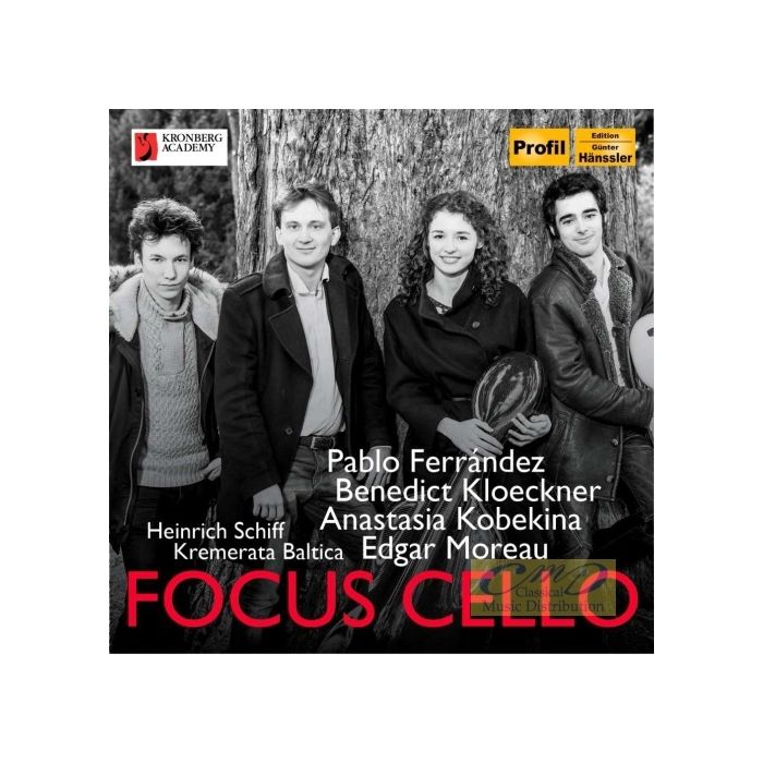 Focus Cello - Vivaldi; Rossini; Paganini; Respighi; Wolf; Molinelli; Plakadis; Menotti