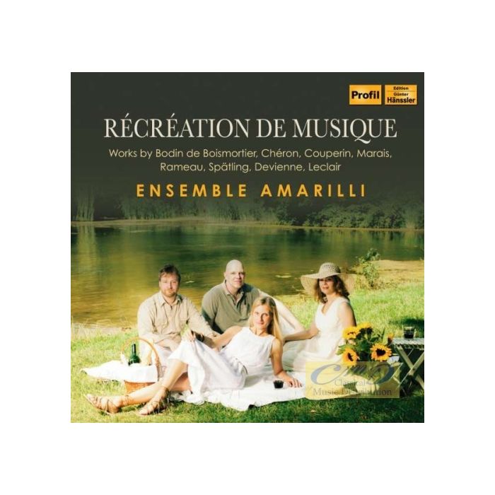 Récréation de musique – Boismortier, Couperin, Marai,s Rameau, Devienne, Leclair,