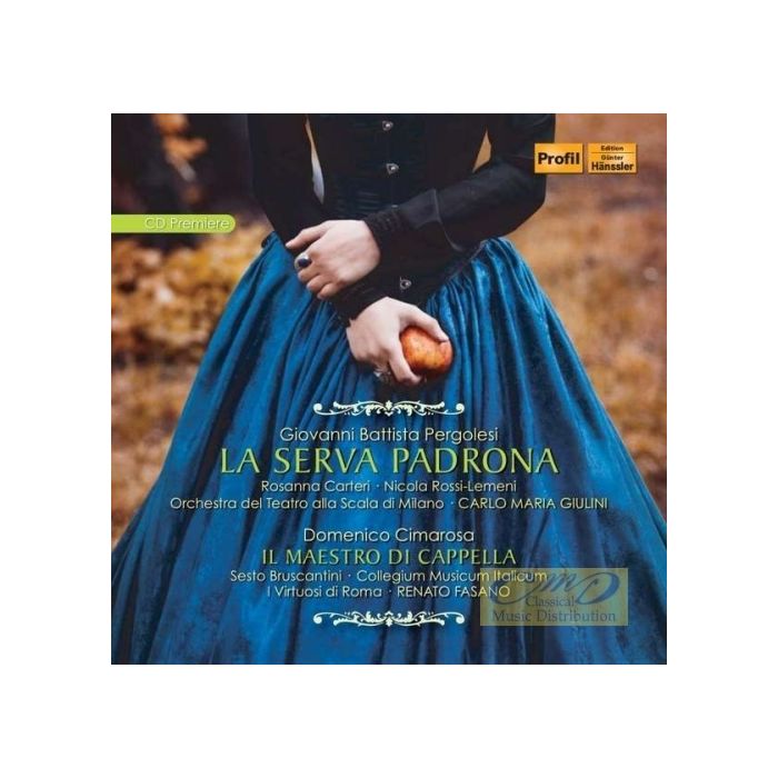 Pergolesi: La Serva Padrona,  Cimarosa: Il maestro di cappella