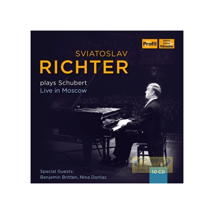 Richter, Sviatoslav plays Schubert, 1949-1963, Live in Moscow