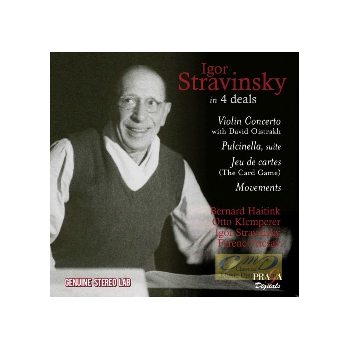 Stravinsky in 4 deals - Violin Concerto Pulcinella Jeu de cartes