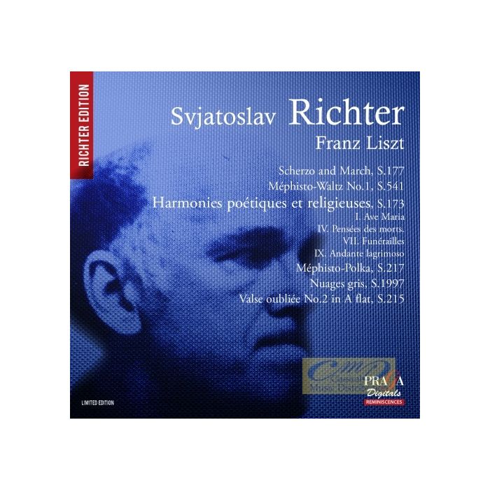 Liszt: Scherzo & March,  Méphisto-Waltz , Harmonies poétiques & religieuses