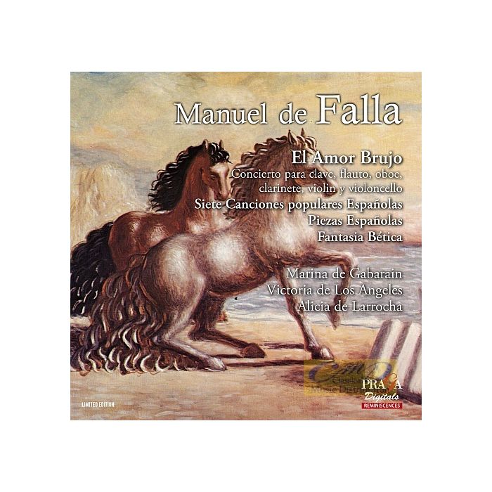 Falla: El Amor Brujo, Siete Canciones populares Espanolas, Concierto para clave, Piezas Espanolas