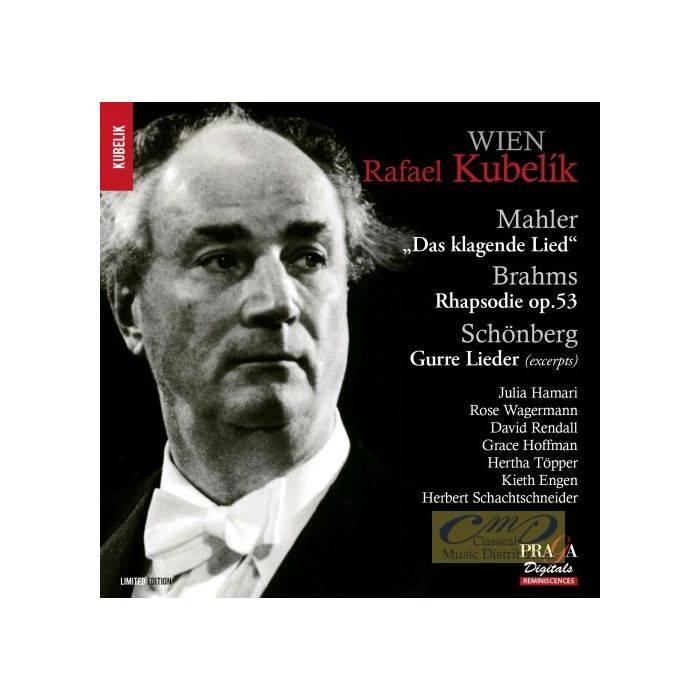 Mahler: Das klagende Lied  / Brahms: Rhapsodie / Schönberg: Gurre-Lieder