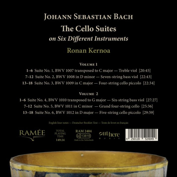 Bach: The Cello Suites on Six Different Instruments - slide-1