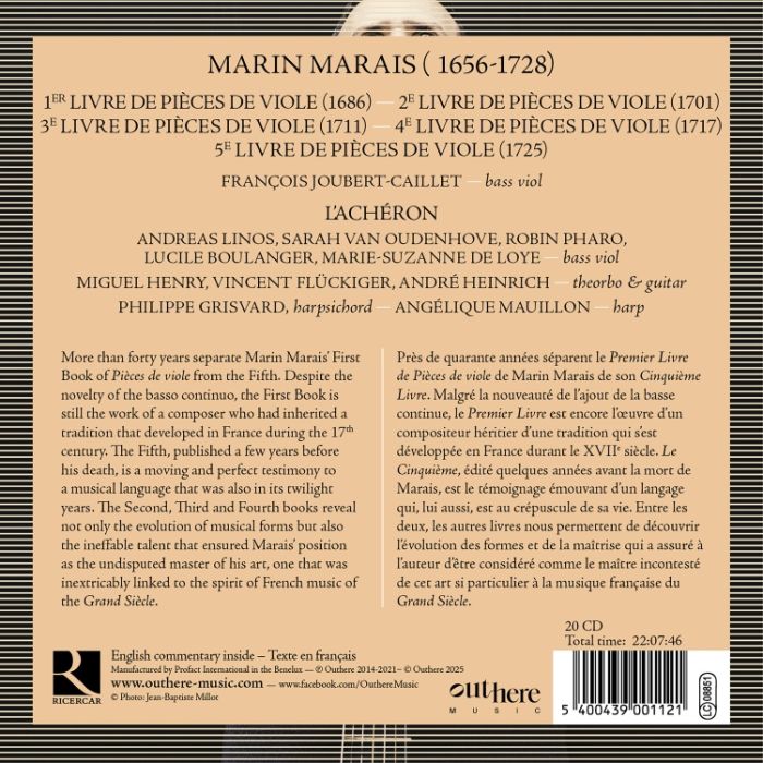 Marais: Pièces de Viole. The Complete Collection - slide-1
