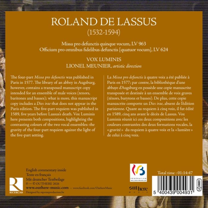 Roland de Lassus: Requiem - slide-1