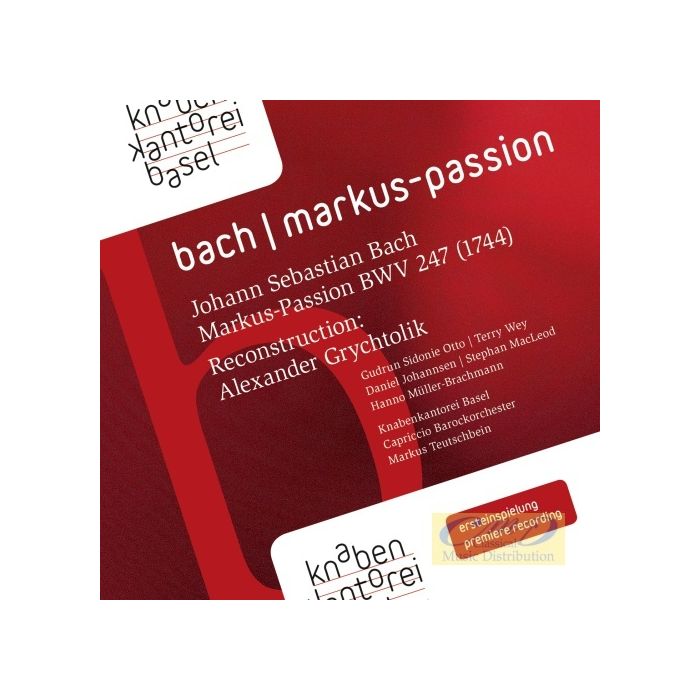 Bach: Markus-Passion – rekonstrukcja