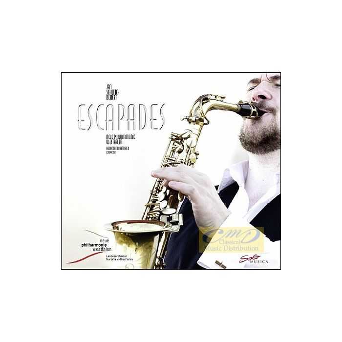 Escapades for Saxophone and Orchestra, music by John Williams, Michael Nyman, Andrei Eshpai