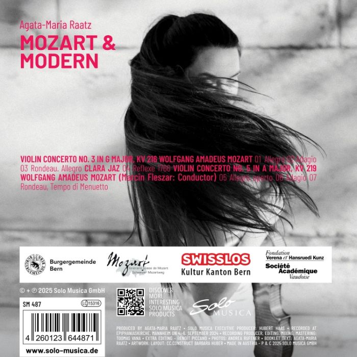Mozart & Modern – Concertos for violin & orchestra - slide-1