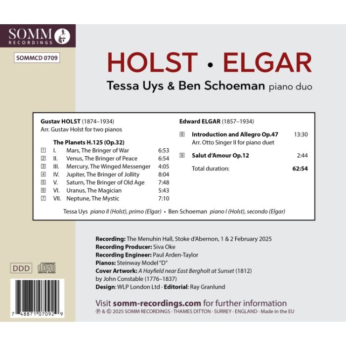 Holst: The Planets; Elgar: Introduction and Allegro, Salut d’Amour - slide-1
