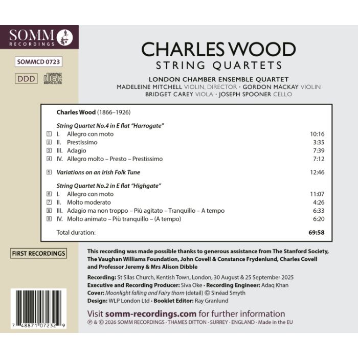 Wood: String Quartets - slide-1