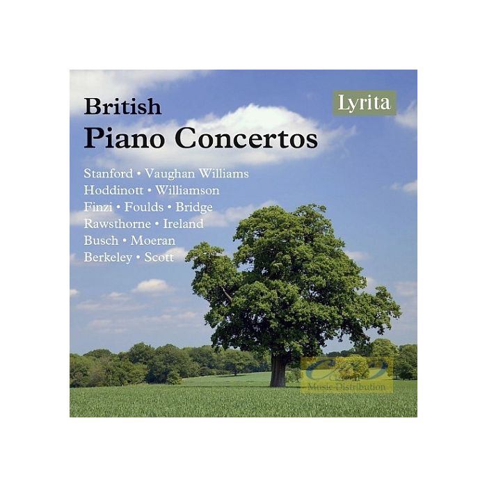 British Piano Concertos - Stanford; Finzi; Bridge; Vaughan Williams; Rawsthorne; Ireland; Moeran; ...