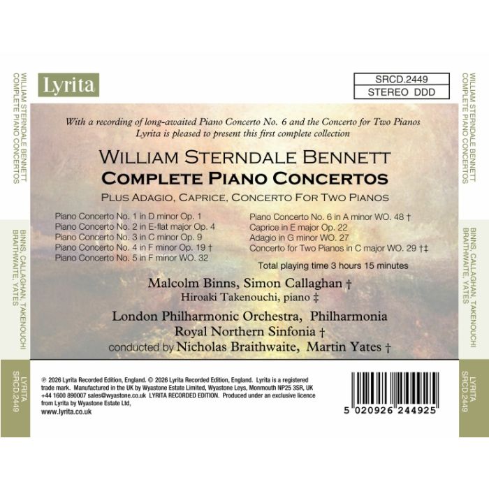 Bennett: Complete Piano Concertos - slide-1