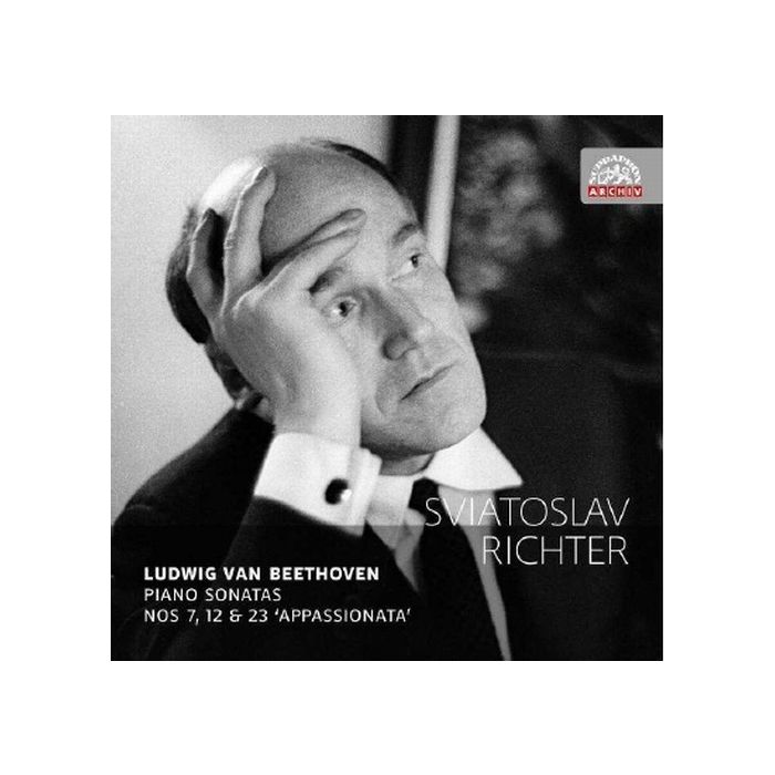 Beethoven: Piano Sonatas Nos. 7, 12 & 23 “Appassionata“, nagr. z Pragi 1959 r.