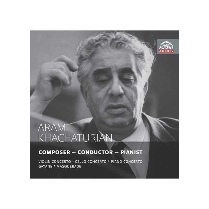 Khachaturian-Composer, pianist, conductor - Violin, Cello & Piano Concertos, Gayane, Masquerade, Funeral Ode in Memory of V. I. Lenin