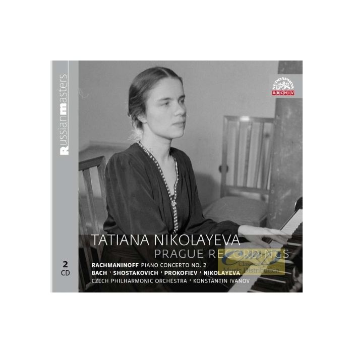 Nikolajeva, Tatiana - Prague Recordings: Rachmaninov; Shostakovich; Bach; Prokofiev