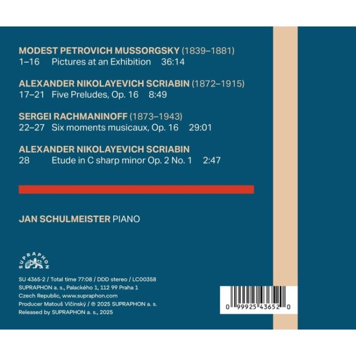 Mussorgsky; Scriabin; Rachmaninoff: Piano Works - slide-1