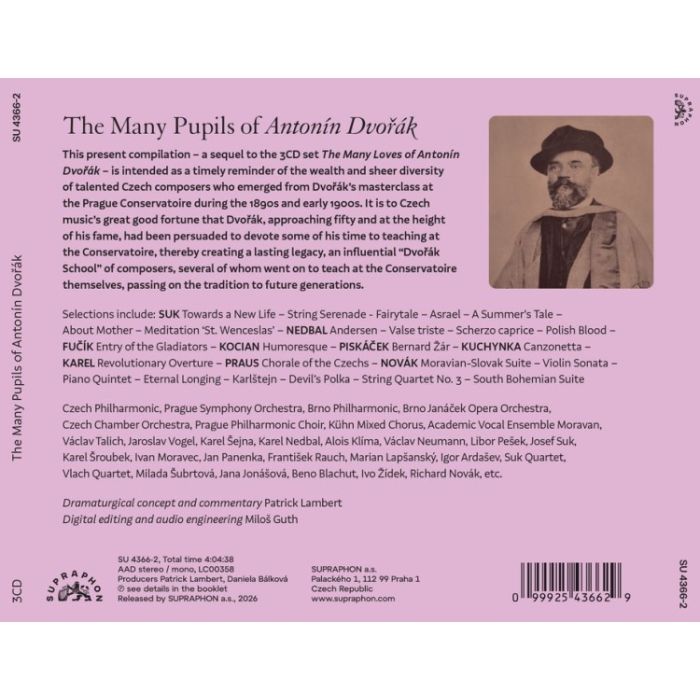 The Many Pupils of Antonín Dvořák - slide-1