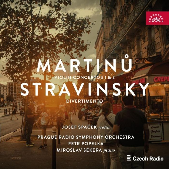 Martinů: Violin Concertos; Stravinsky: Divertimento