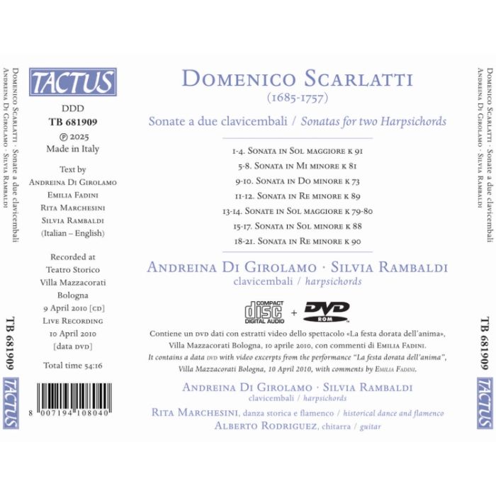 Scarlatti: Sonatas for two harpsichords - slide-1