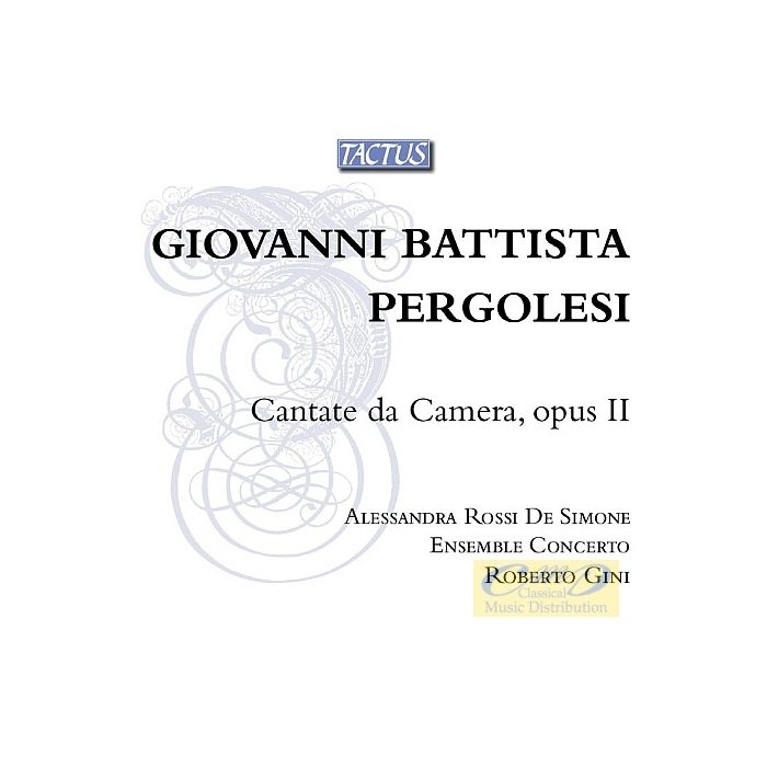 Pergolesi: Cantate da Camera op. II