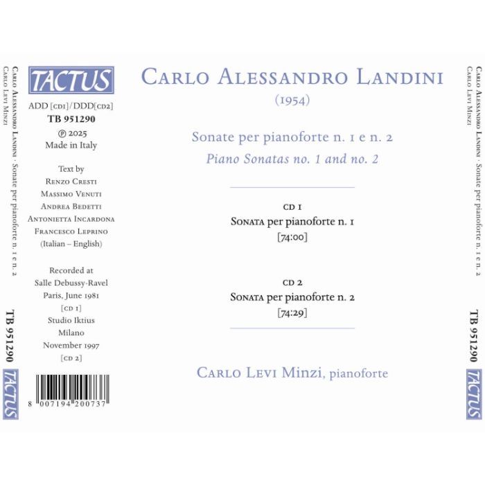 Landini: Sonate per pianoforte 1 & 2 - slide-1