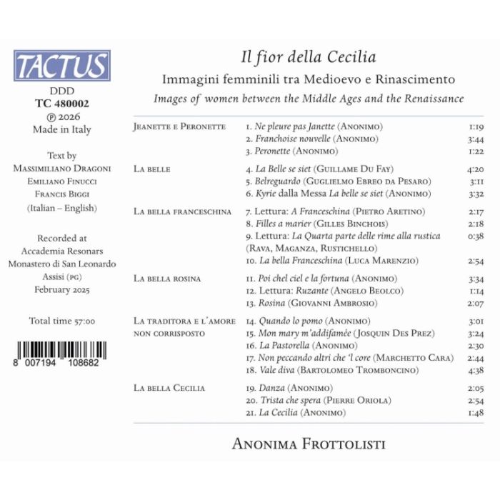 Il fior della Cecilia - slide-1