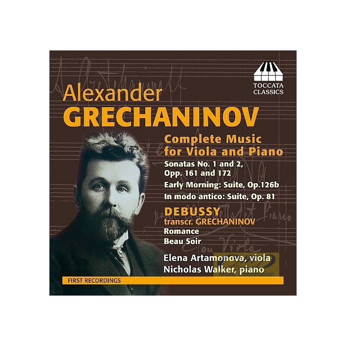 Grechaninov: Complete Music for Viola and Piano