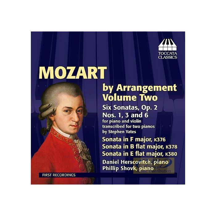 Mozart by Arrangment Vol. 2 - Six Sonatas Op. 2, Nos. 1, 3 & 6