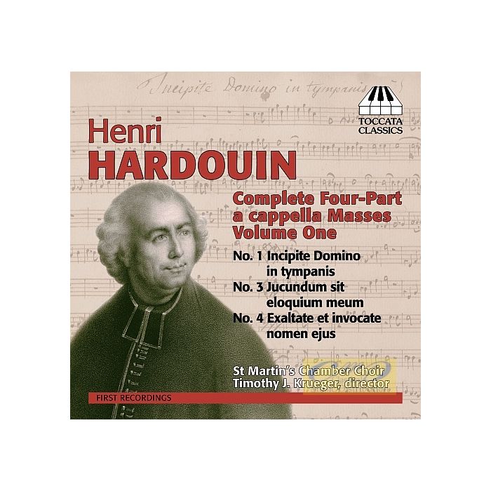 Hardouin: Complete Four-Part a cappella Masses Vol. 1